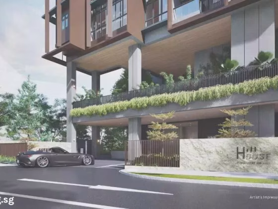 房屋出售 • 勿洛 •  Hill House • S$1390000 • 住宅公寓 • 431ft² / 40m² 照片