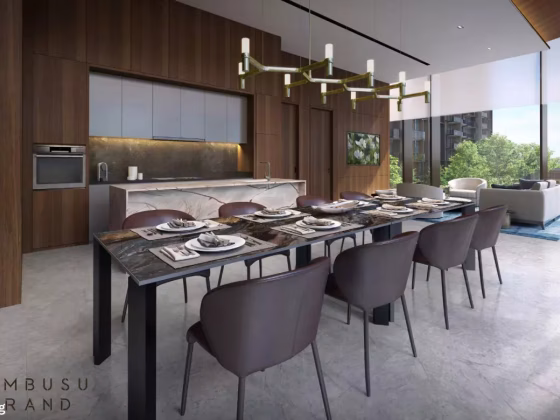 房屋出售 • 新邦 •  Tembusu Grand • S$3070000 • 住宅公寓 • 1399ft² / 129m² 照片
