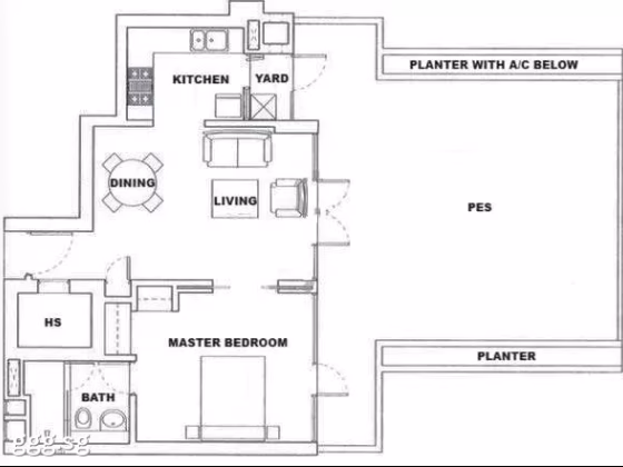 房屋出售 • 武吉知马 •  The Trumps • S$1350000 • 共管公寓 • 1292ft² / 120m² 照片