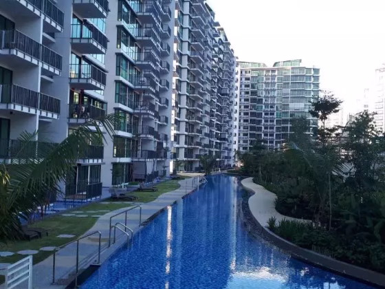 整套出租 • 新加坡河 •  Kingsford Waterbay • S$3500 • 住宅公寓 • 689ft² / 64m² 照片