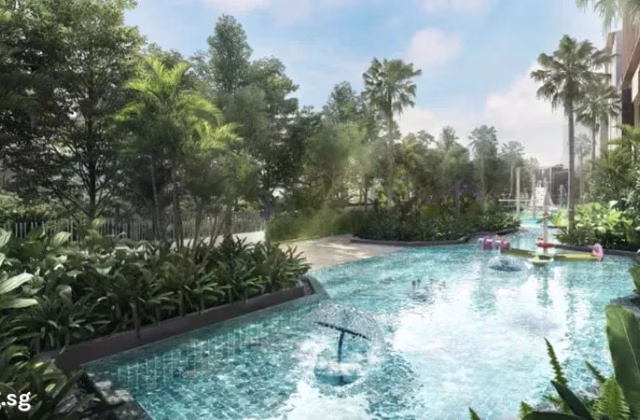 整套出租 • 芽笼 •  Penrose • S$4000 • 住宅公寓 • 485ft² / 45m²