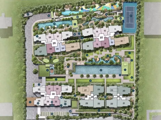 整套出租 • 芽笼 •  Penrose • S$3900 • 住宅公寓 • 485ft² / 45m² 照片