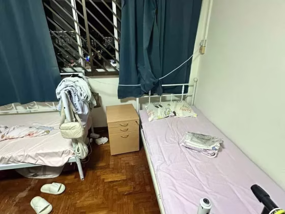 单间出租 • 新加坡河 • 686 Hougang Street 61 • S$450 • 5房(4臥室) • 床位出租 照片