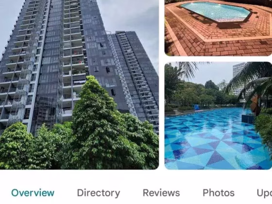 单间出租 • 马林百列 •  Gem Residences • S$1200 • 共管公寓 • 普通房 照片