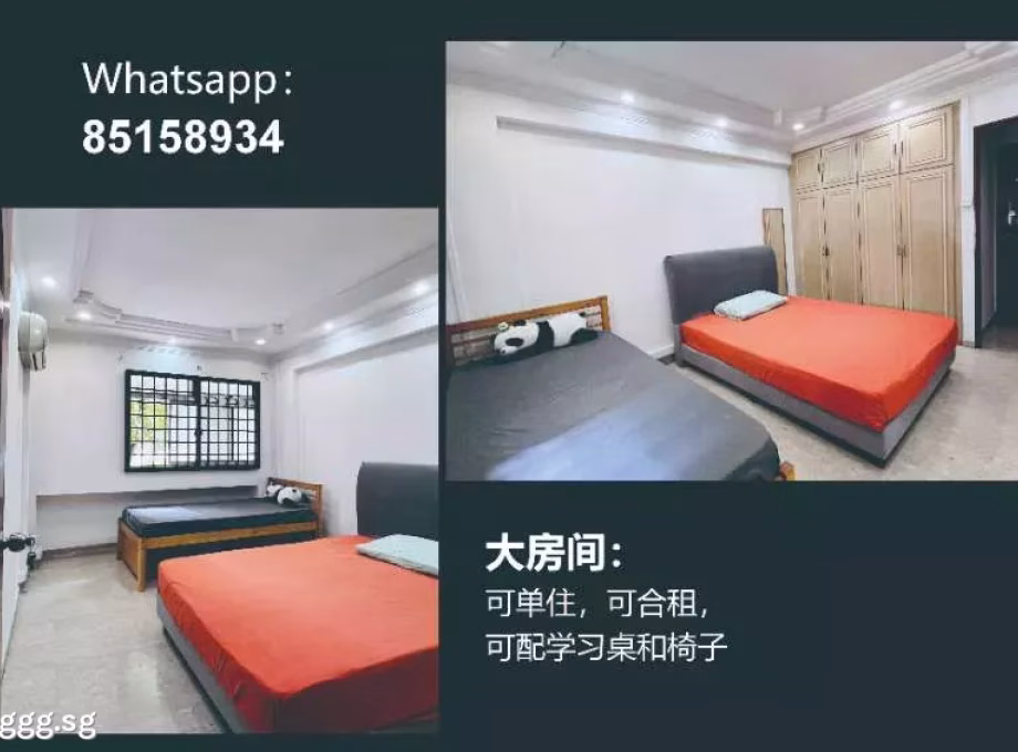 单间出租 • 三巴旺 • 369 Woodlands Avenue 1 • S$0 • 3房(2臥室) • 普通房 照片