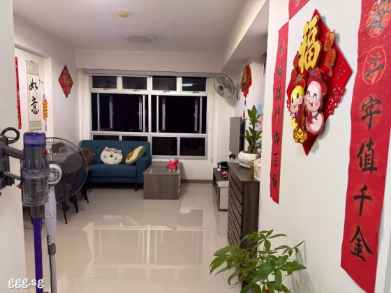 单间出租 • 西部集水区 • 630A Tampines North Drive 2 • S$1000 • 3房(2臥室) • 普通房 照片