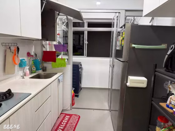 单间出租 • 西部集水区 • 630A Tampines North Drive 2 • S$1000 • 3房(2臥室) • 普通房 照片