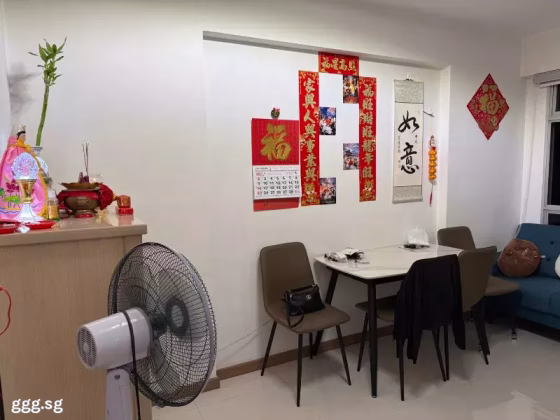 单间出租 • 西部集水区 • 630A Tampines North Drive 2 • S$1000 • 3房(2臥室) • 普通房 照片