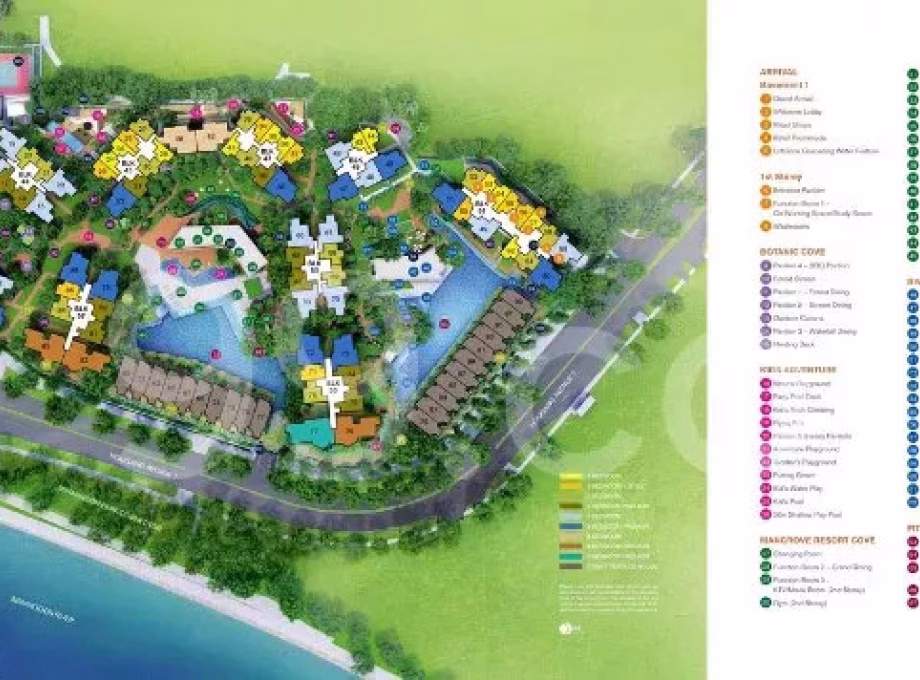 整套出租 • 新加坡河 •  Riverfront Residences • S$2800 • 住宅公寓 • 517ft² / 48m² 照片