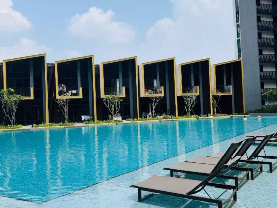 整套出租 • 新加坡河 •  Riverfront Residences • S$2800 • 住宅公寓 • 517ft² / 48m² 照片