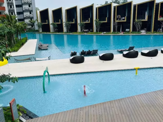 整套出租 • 新加坡河 •  Riverfront Residences • S$2800 • 住宅公寓 • 517ft² / 48m² 照片
