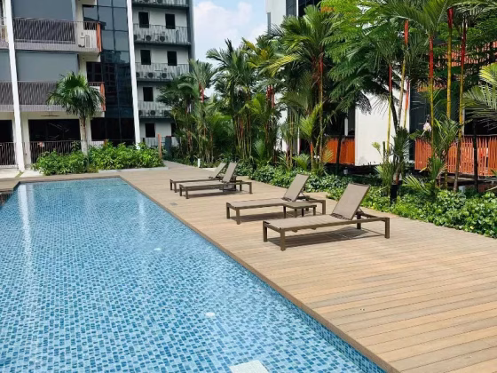 整套出租 • 新加坡河 •  Riverfront Residences • S$2800 • 住宅公寓 • 517ft² / 48m² 照片