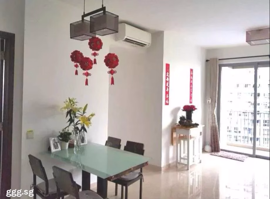 整套出租 • 碧山 •  Rivertrees Residences • S$3500 • 住宅公寓 • 800ft² / 74m² 照片