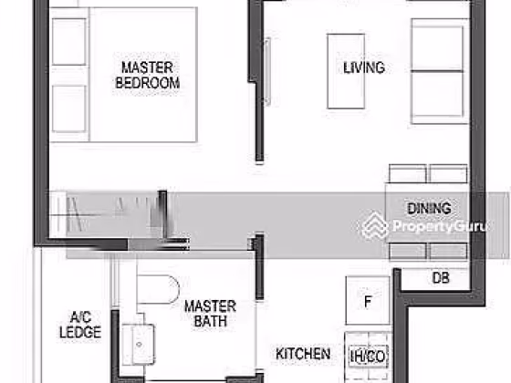 房屋出售 • 纽顿 •  Pullman Residences • S$1580000 • 共管公寓 • 463ft² / 43m² 照片