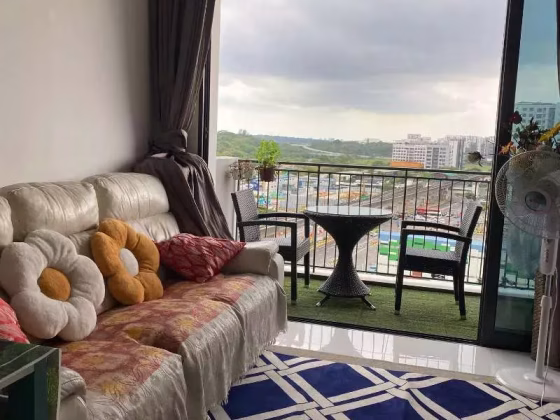 整套出租 • 樟宜 •  Riverparc Residence • S$3600 • 共管公寓 • 818ft² / 75m² 照片