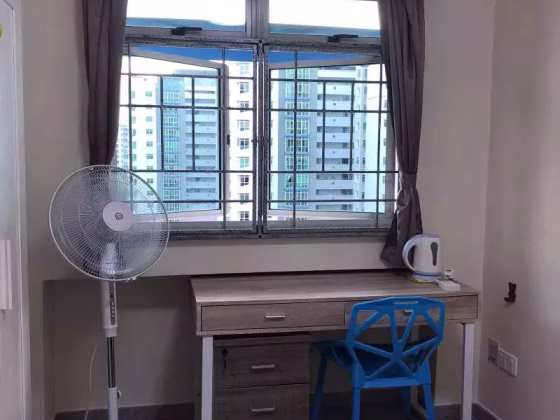 单间出租 • 樟宜 • 102D Punggol Field • S$750 • 3房(2臥室) • 普通房 照片