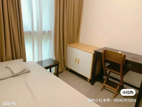 单间出租 • 碧山 •  Ola • S$1200 • 共管公寓 • 普通房 照片