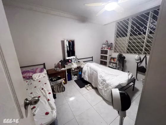 单间出租 • 中央集水区 • 238 Serangoon Avenue 2 • S$600 • 3房(2臥室) • 床位出租 照片