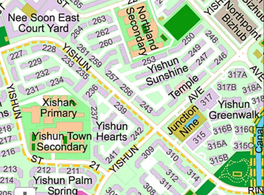 单间出租 • 梧槽 • 247 Yishun Avenue 9 • S$950 • 4房(3臥室) • 普通房 照片