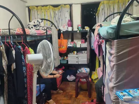 单间出租 • 马林百列 • 186 Toa Payoh Central • S$400 • 4房(3臥室) • 床位出租 照片