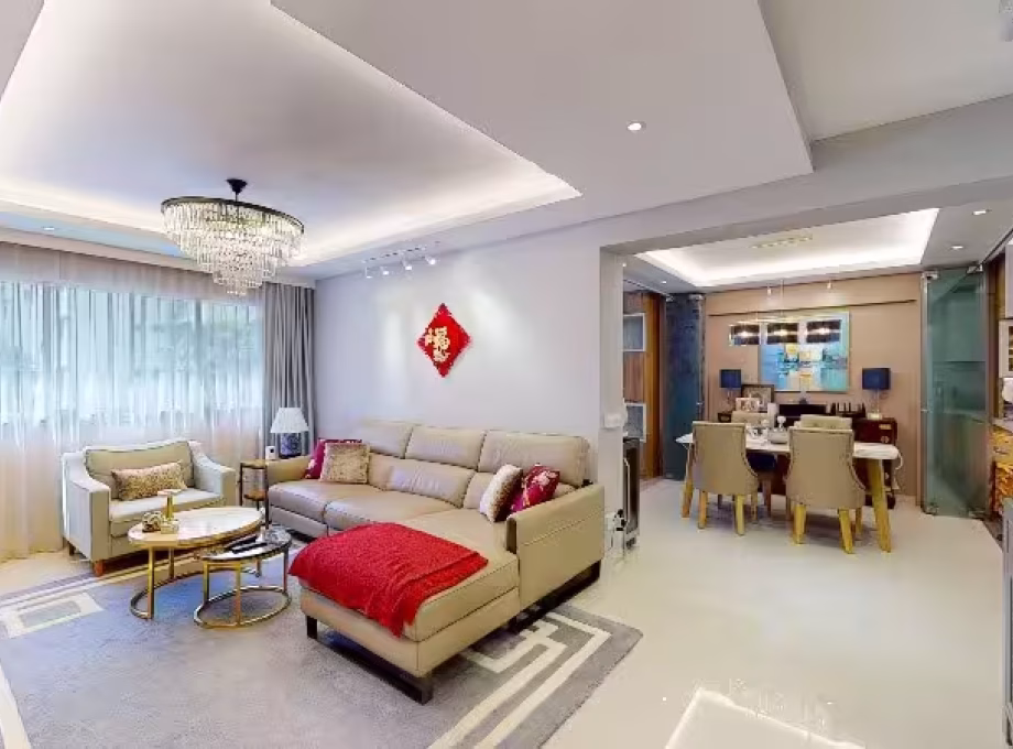 整套出租 • 欧南 • 43A Sims Drive • S$4200 • 4房(3臥室) • 1119ft² / 103m² 照片