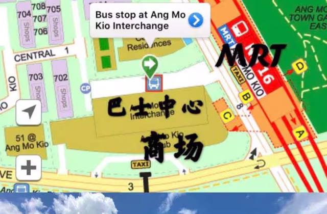 单间出租 • 乌节 • 596C Ang Mo Kio Street 52 • S$1100 • 3房(2臥室) • 普通房