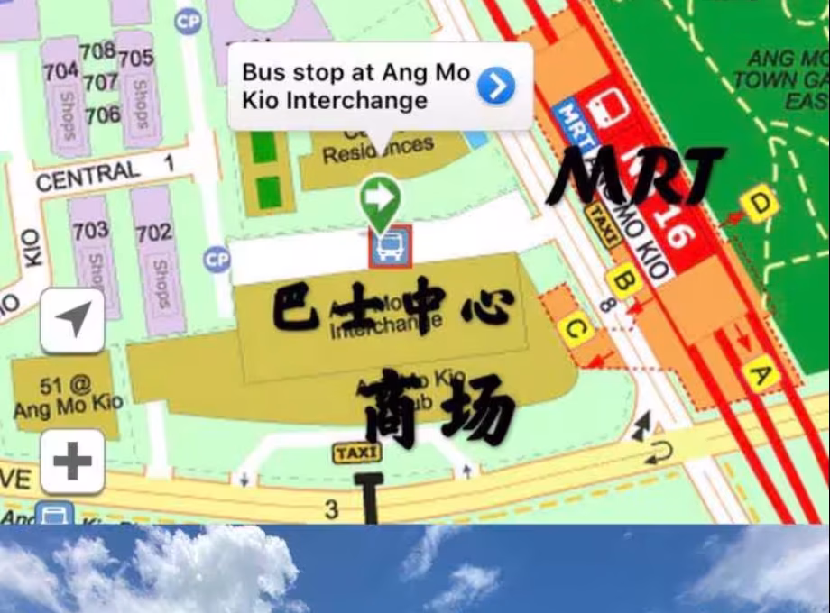 单间出租 • 乌节 • 596C Ang Mo Kio Street 52 • S$1100 • 3房(2臥室) • 普通房 照片