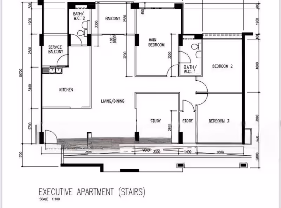 房屋出售 • 三巴旺 • 357 Woodlands Avenue 5 • S$900000 • 执行组屋 • 1549ft² / 143m² 照片