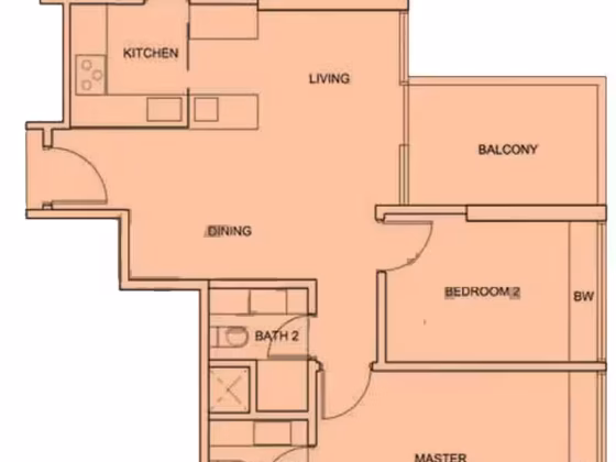 房屋出售 • 乌节 •  Centro Residences • S$1820000 • 住宅公寓 • 872ft² / 81m² 照片