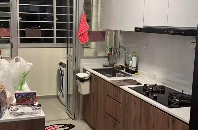 单间出租 • 西部集水区 • 645A Tampines Street 62 • S$850 • 4房(3臥室) • 普通房