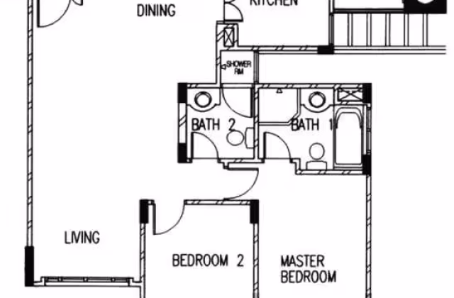 房屋出售 • 武吉班让 •  Regent Park • S$1330000 • 共管公寓 • 904ft² / 83m²