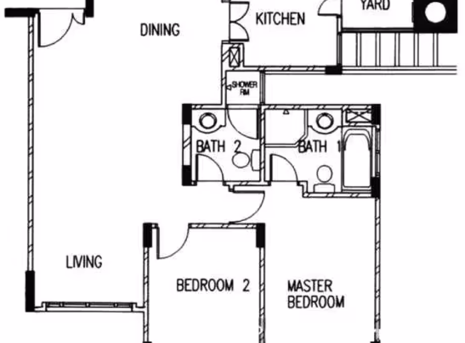 房屋出售 • 武吉班让 •  Regent Park • S$1330000 • 共管公寓 • 904ft² / 83m² 照片