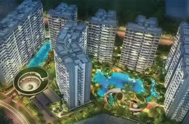 单间出租 • 西部集水区 •  Parc Central Residences • S$1200 • 5房(4臥室) • 普通房