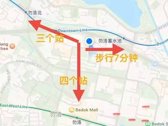 单间出租 • 武吉知马 • 528 Bedok North Street 3 • S$1300 • 4房(3臥室) • 普通房 照片