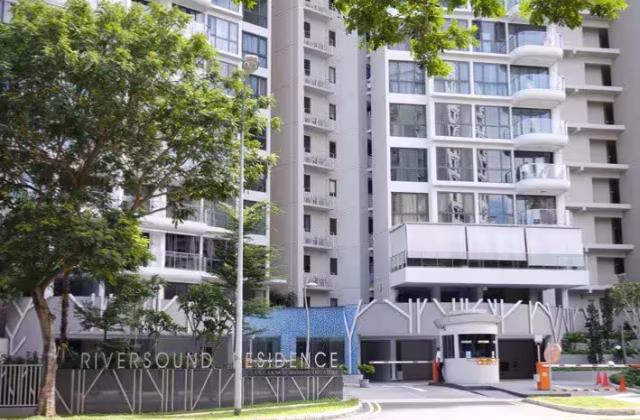 单间出租 • 碧山 •  Riversound Residence • S$1280 • 共管公寓 • 普通房