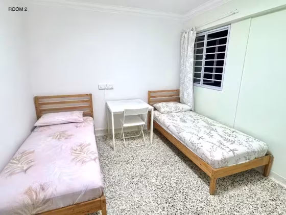 单间出租 • 后港 • 21 Hougang Avenue 3 • S$900 • 4房(3臥室) • 普通房 照片