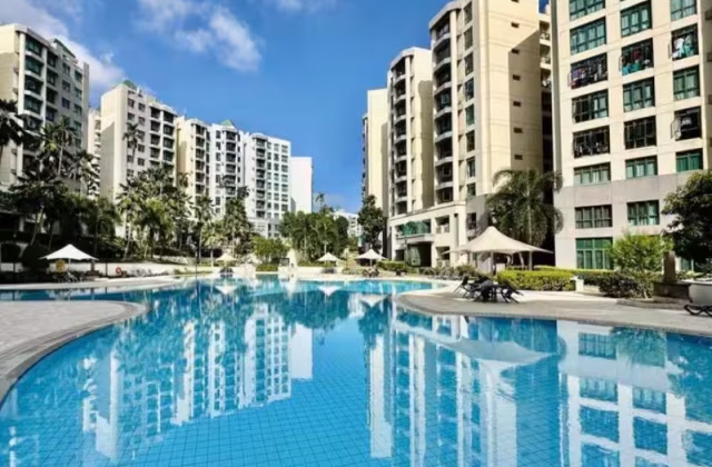 单间出租 • 诺维娜 •  Signature Park • S$1000 • 住宅公寓 • 普通房