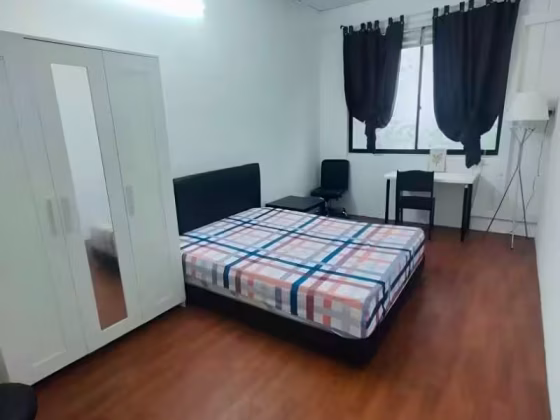 单间出租 • 金文泰 •  Outram Road • S$1200 • 住宅公寓 • 普通房 照片
