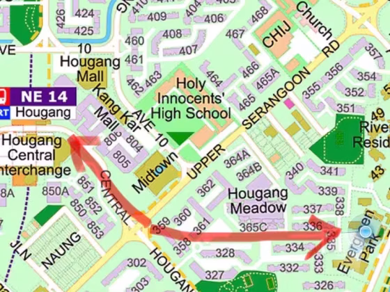 单间出租 • 新加坡河 •  Evergreen Park • S$1300 • 住宅公寓 • 主人房 照片
