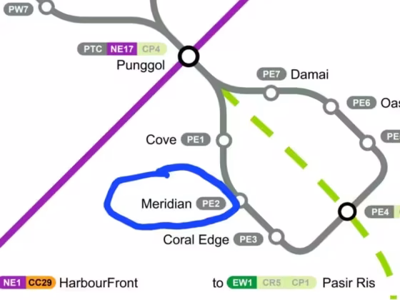 单间出租 • 樟宜 • 175B Punggol Field • S$800 • 3房(2臥室) • 普通房 照片