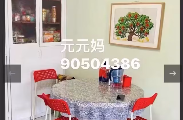 单间出租 • 欧南 • 97 Aljunied Crescent • S$850 • 3房(2臥室) • 佣人房