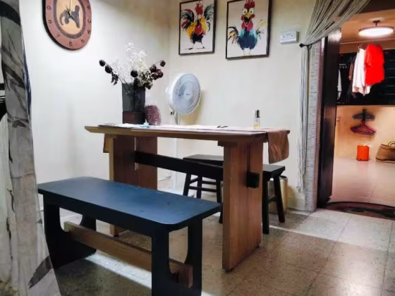 单间出租 • 林厝港 • 186 Boon Lay Avenue • S$1000 • 3房(2臥室) • 普通房 照片