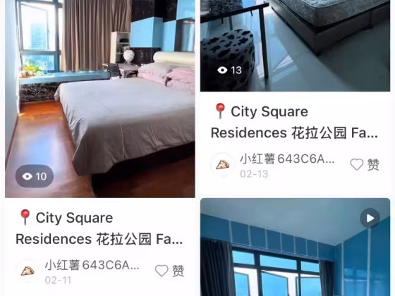 单间出租 • 博物馆 •  City Square Residences • S$1550 • 住宅公寓 • 普通房 照片