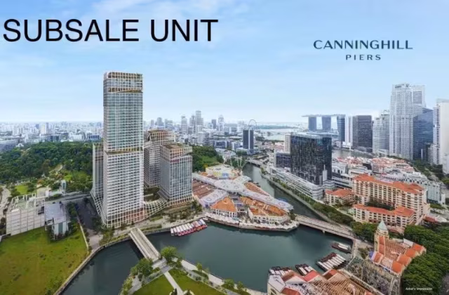 房屋出售 • 新加坡河 •  Canninghill Piers • S$1750000 • 共管公寓 • 560ft² / 52m²