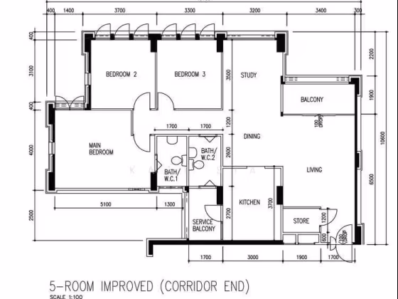 房屋出售 • 裕廊西 • 367 Corporation Drive • S$698000 • 5房(4臥室) • 1315ft² / 122m² 照片