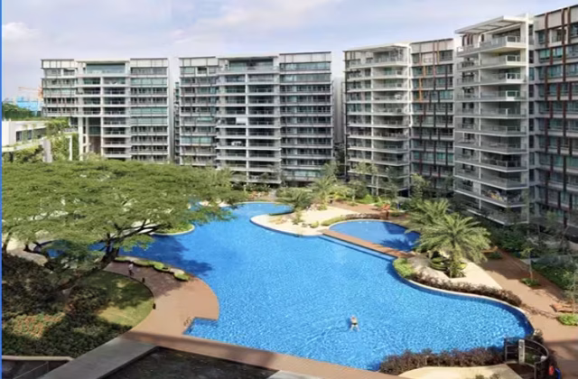 单间出租 • 西部集水区 •  Double Bay Residences • S$1000 • 共管公寓 • 普通房
