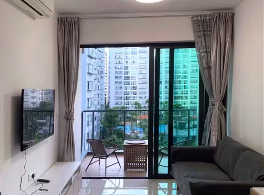 整套出租 • 后港 •  Kingsford Waterbay • S$3200 • 住宅公寓 • 614ft² / 57m² 照片