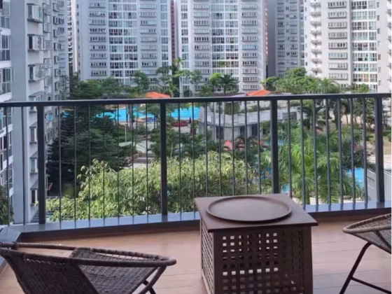整套出租 • 后港 •  Kingsford Waterbay • S$3200 • 住宅公寓 • 614ft² / 57m² 照片