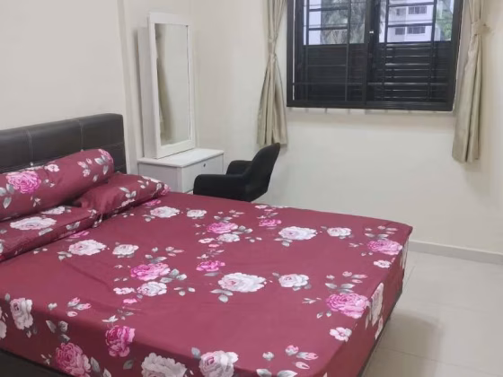 单间出租 • 兀兰 • 206 Marsiling Drive • S$1000 • 3房(2臥室) • 普通房 照片