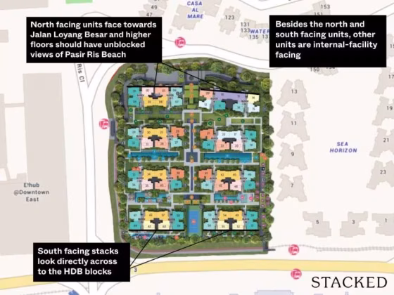 房屋出售 • 巴西立 •  Coastal Cabana • S$1535000 • 共管公寓 • 872ft² / 81m² 照片